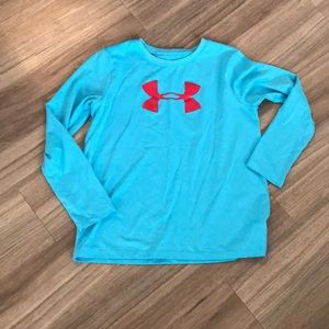 Girls youth large UNDER AMOUR  longsleeve shirt